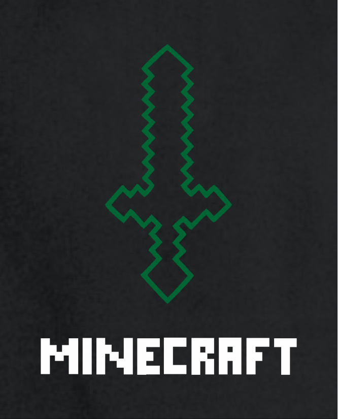 Džemperis minecraft sword